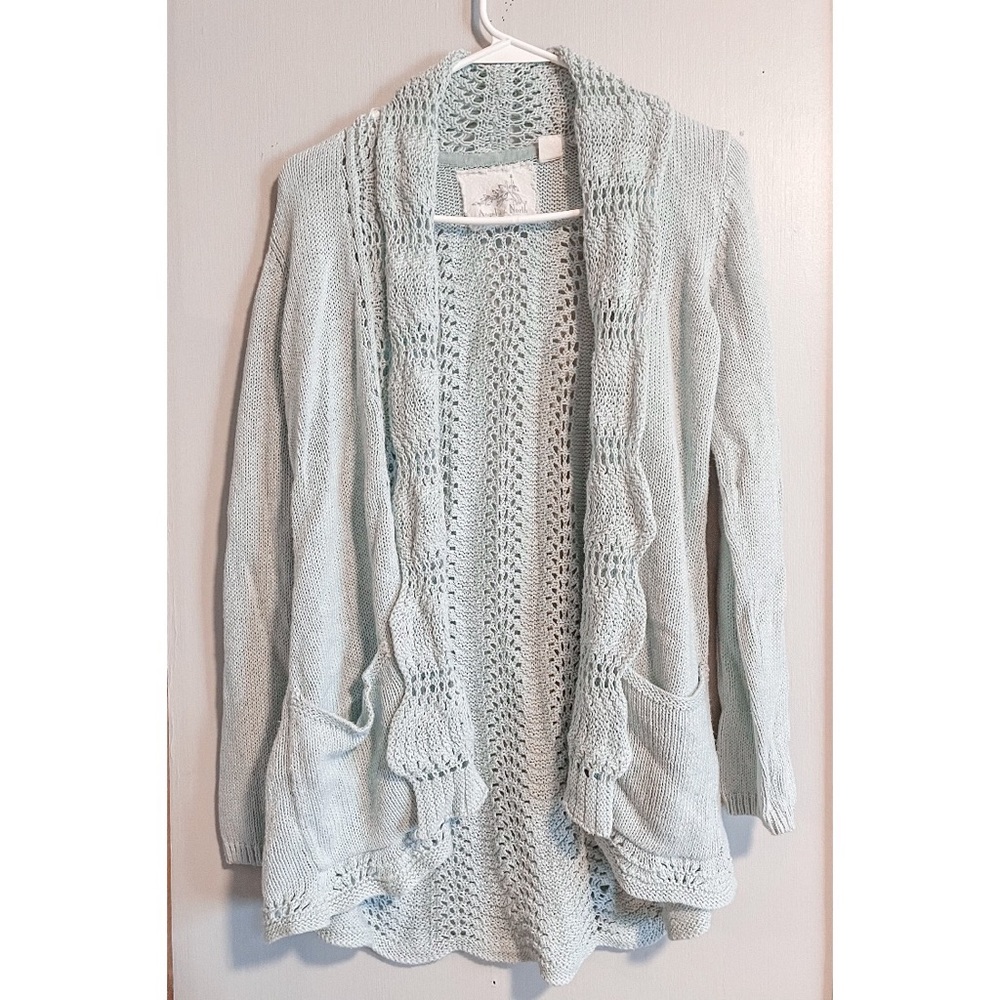 Anthropologie Angel of the North Sweater